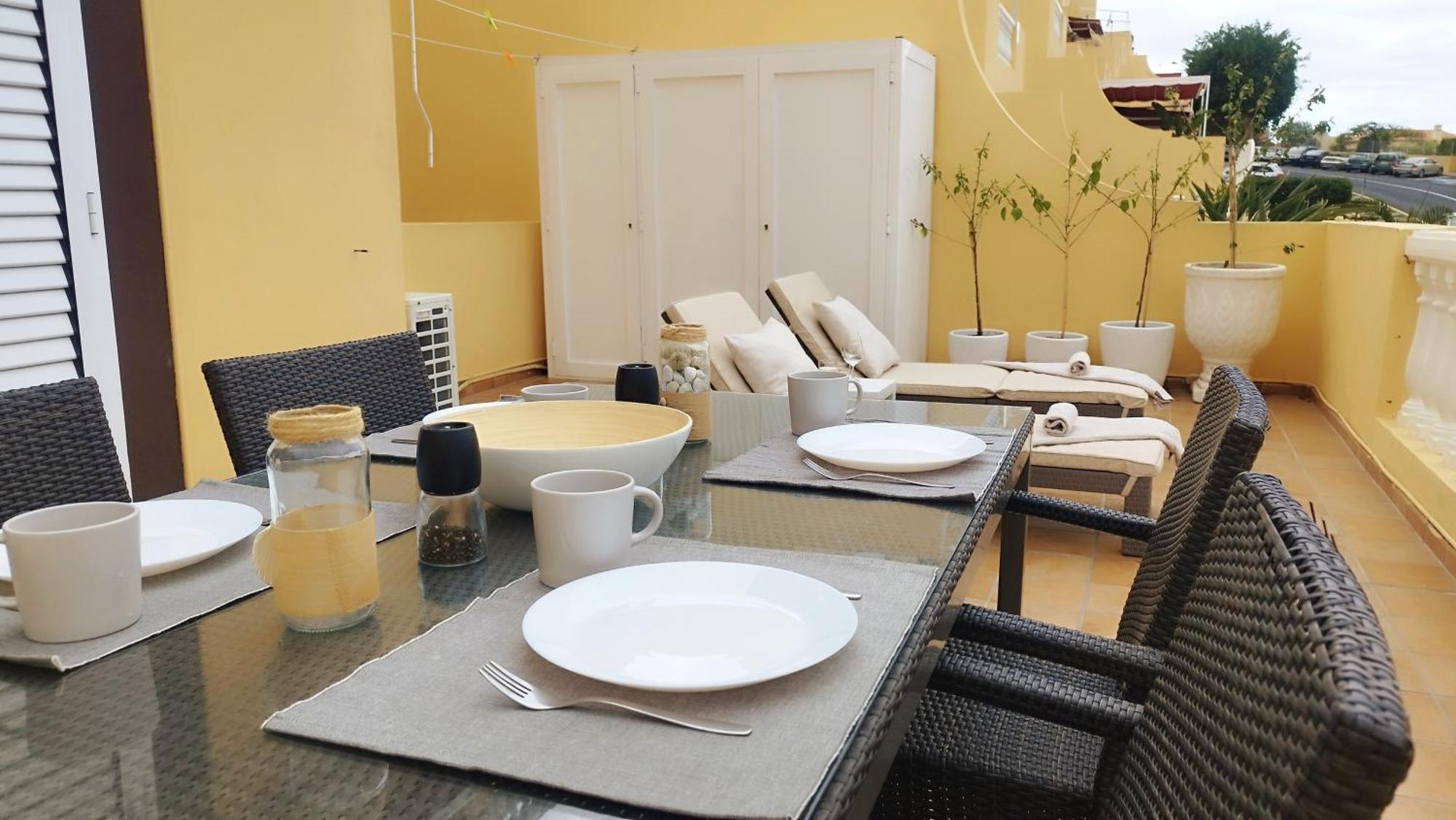 Charming & Sunny Apartment With Ocean View Costa Adeje  Exteriör bild